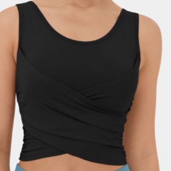 Halara cropped tank top black small - Picture 10 of 11